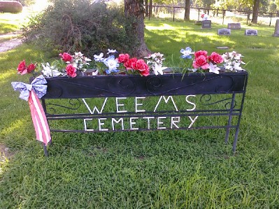 weems cemetery wanda missouri newton county