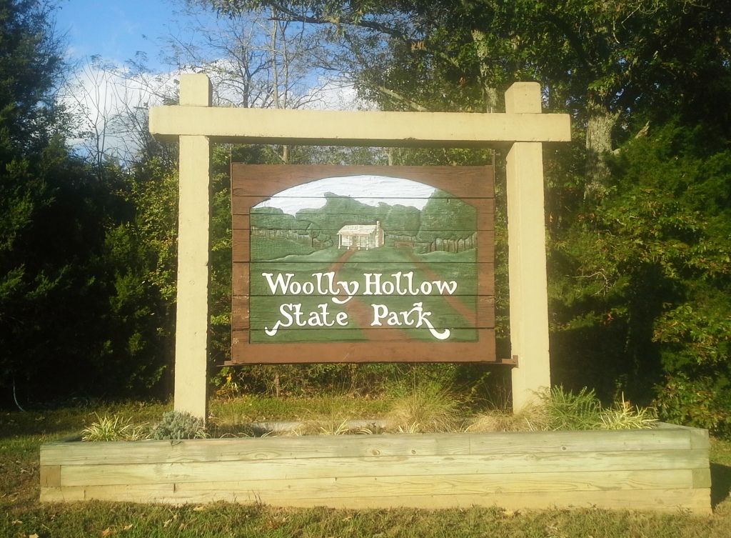 woolly hollow sign